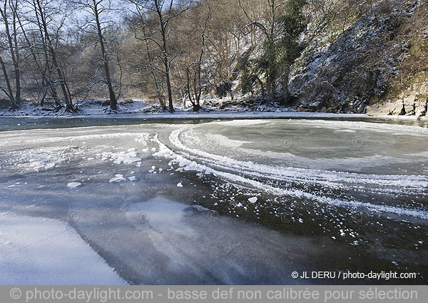 Ourthe en hiver